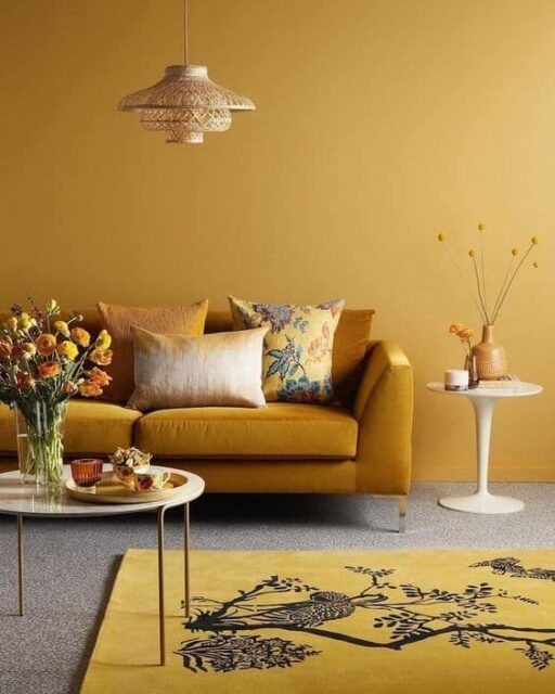 giallo per le pareti di casa