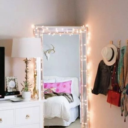 decorare con i fili di luce