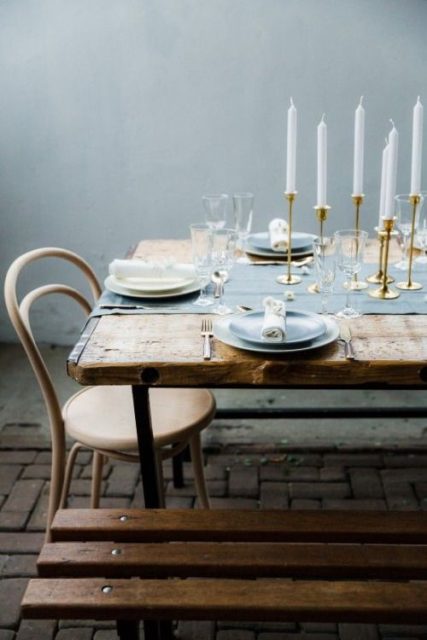 Table setting nordico