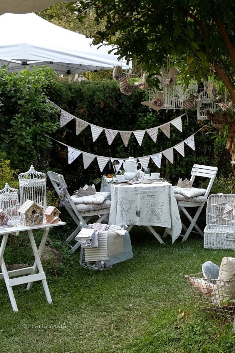 Feste all'aperto in giardino