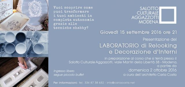 laboratorio relooking Modena
