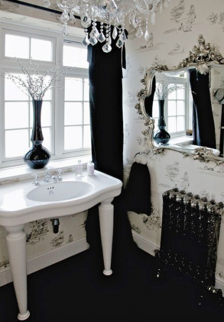 bagno shabby rock