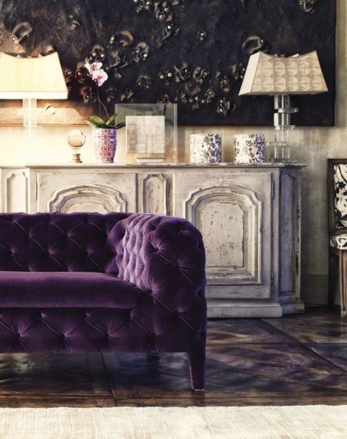 Arredare il colore Pantone Ultra Violet