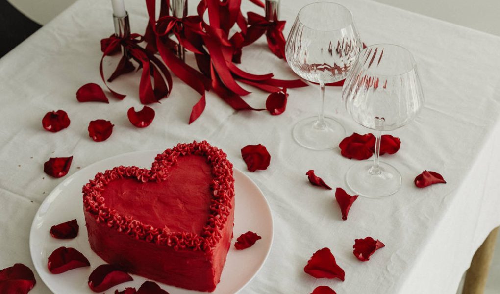 come apparecchiare tavola di san valentino