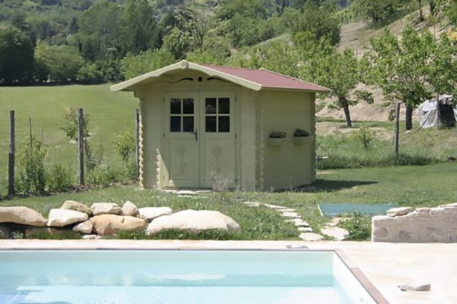 casette in legno da giardino