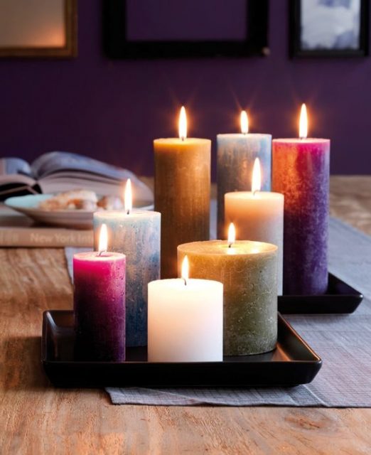 Candele profumate per la casa