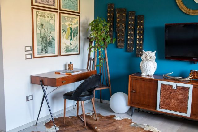 Soggiorno vintage - Matriarca interior design