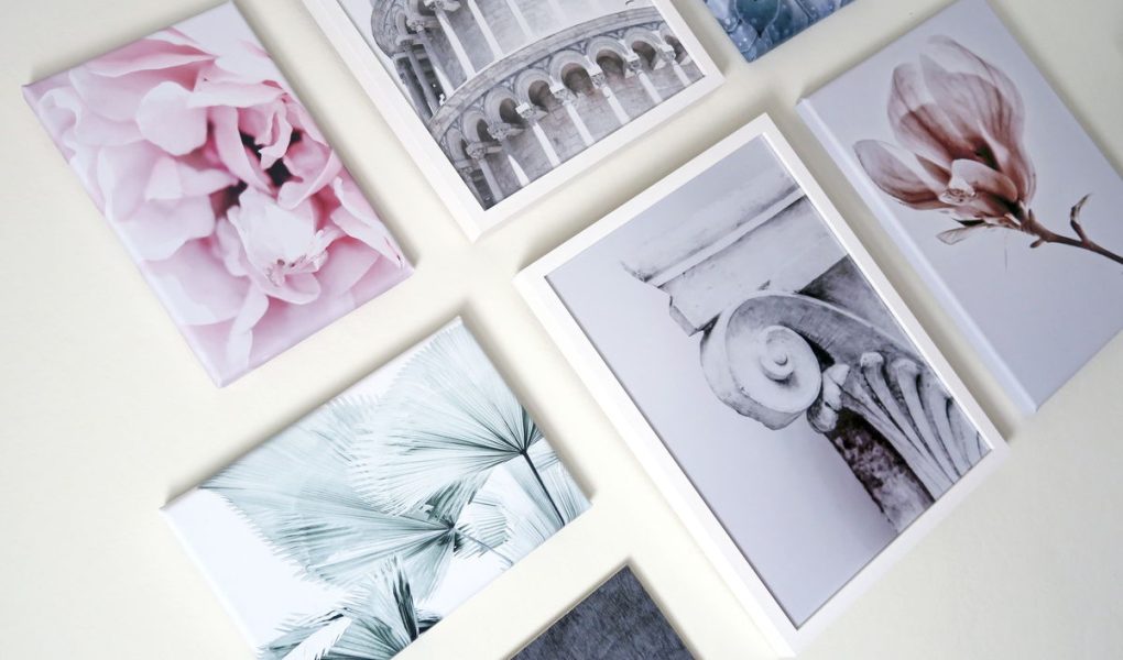 Gallery wall con stampe fotografiche di Posterlounge