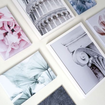 Gallery wall con stampe fotografiche di Posterlounge