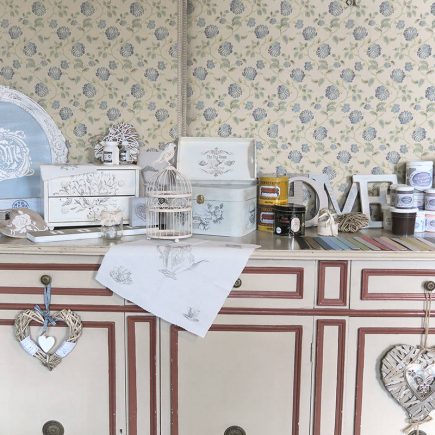 workshop recupero del mobile con tecnica shabby