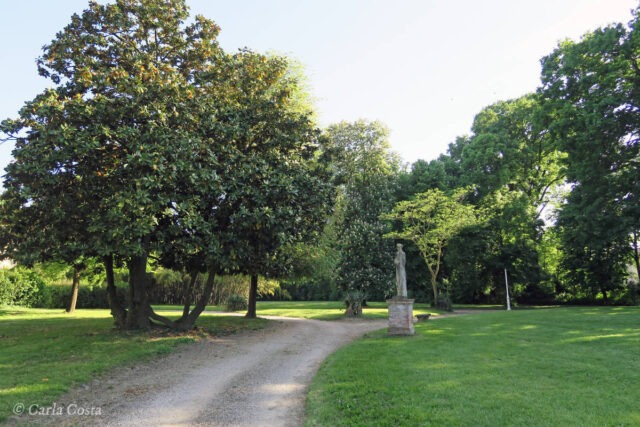 Il parco di Villa Massari Mazzoni a Ferrara