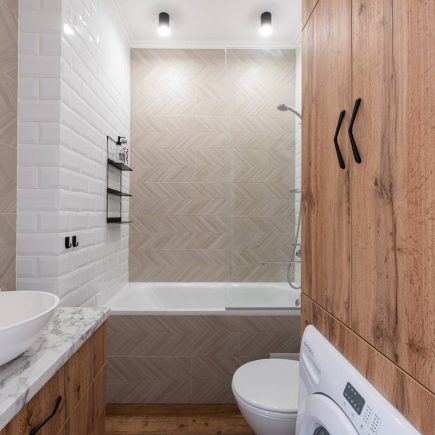 Lavatrice e arredo bagno