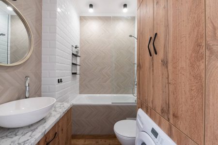 Lavatrice e arredo bagno