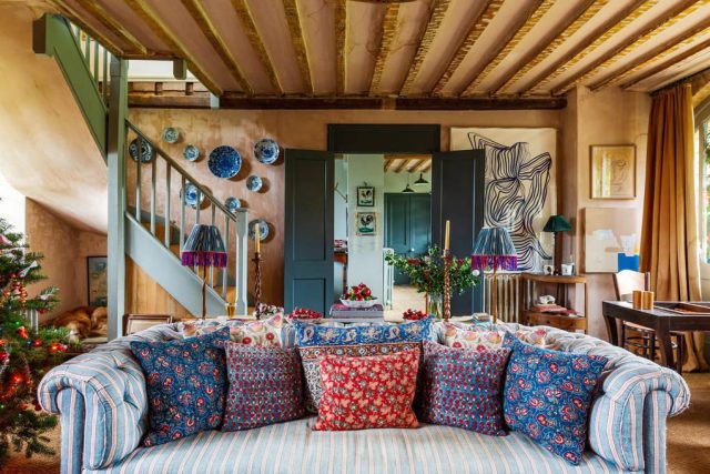 Soggiorno in stile cottagecore