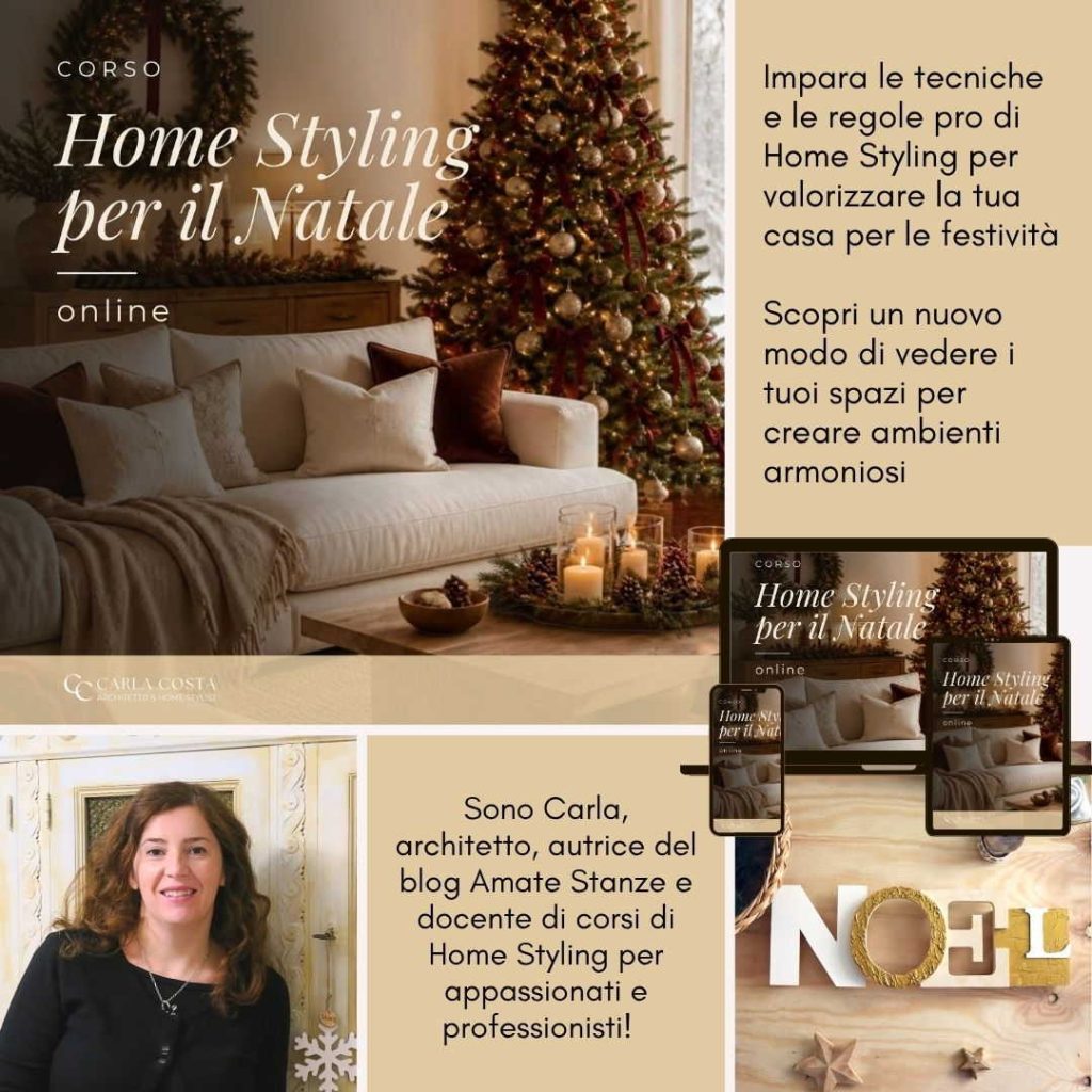 corso Home Styling per il Natale di Carla Costa