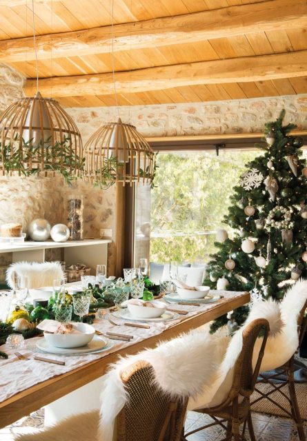 Sala da pranzo di Capodanno