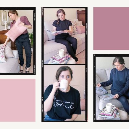 outfit casual chic per lavorare da casa