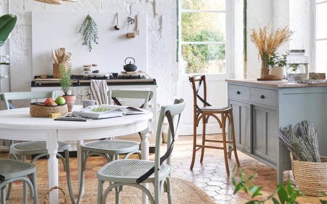 Cucina in stile country chic