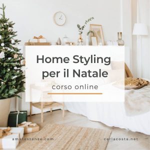 Corso home styling Natale