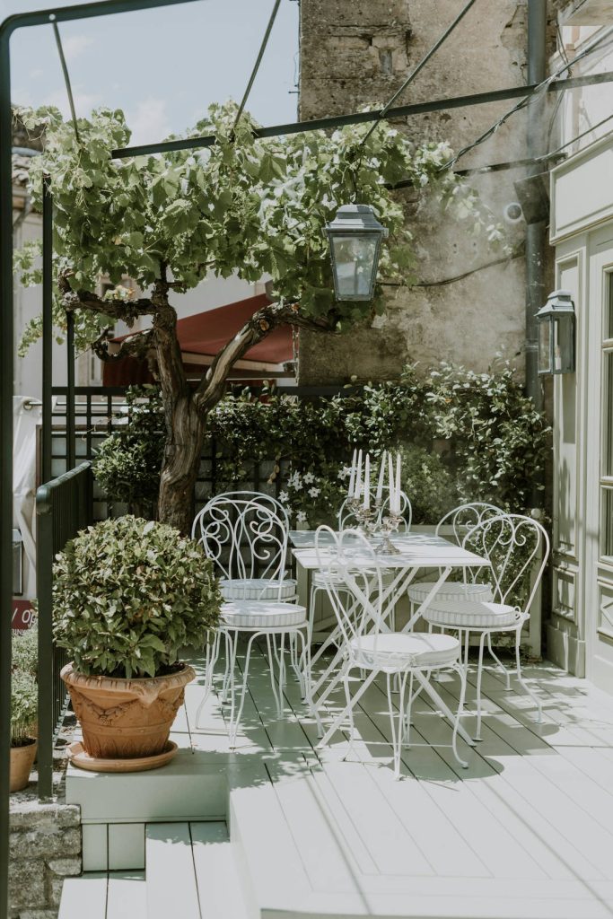 Balcone veranda vintage