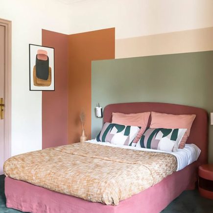 Decorare le pareti con il colour block