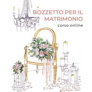 Corso bozzetto per il matrimonio