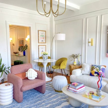 Rinnovare casa con colori intensi e motivi audaci