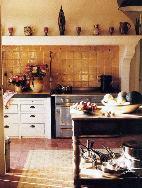 cucina in stile provenzale