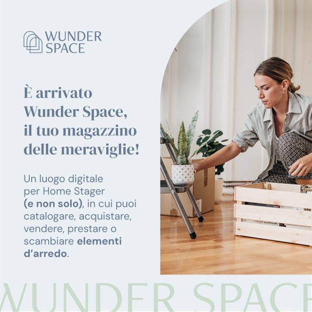 Wunder Space magazzino digitale per home stager