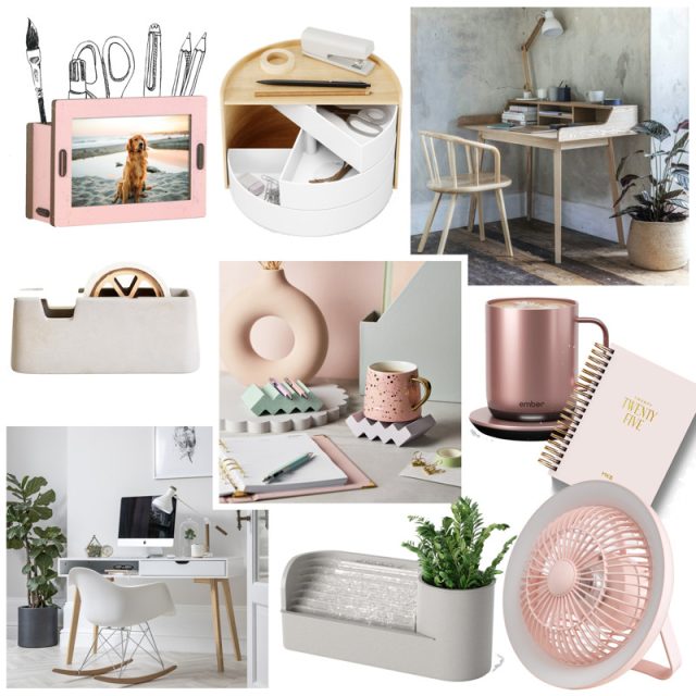 Moodboard arredamento home office