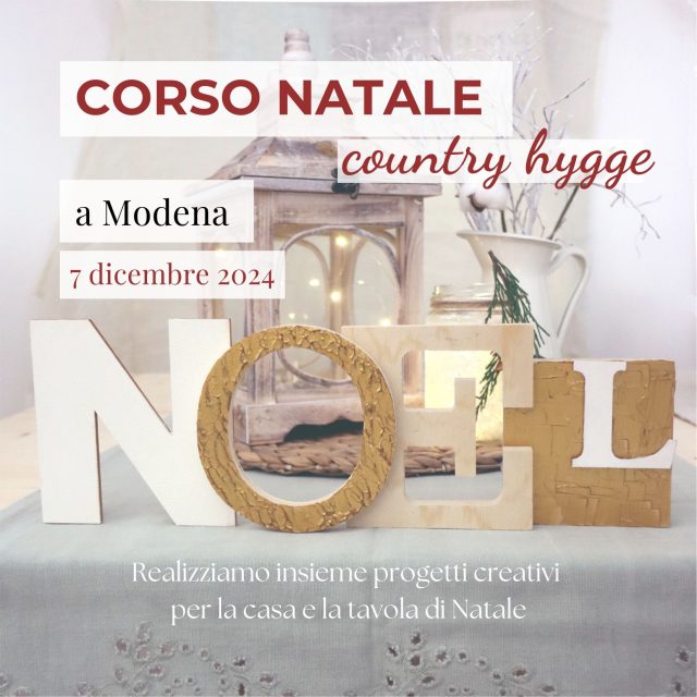 natale country hygge a Modena