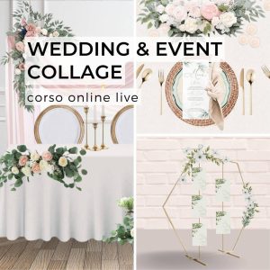 corso wedding collage