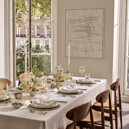 decorazioni eleganti pasquali per la tavola