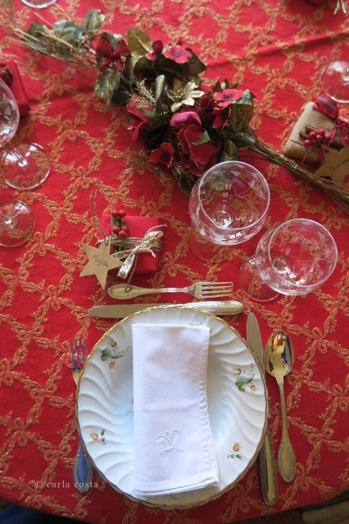 Tavola natalizia secondo il galateo