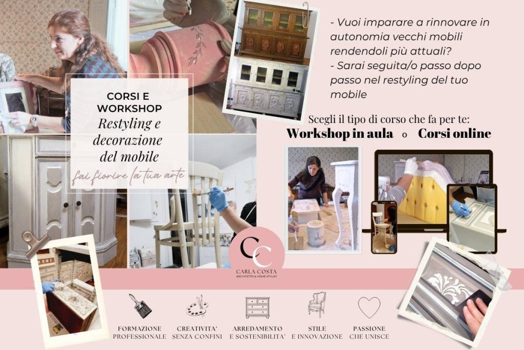 Corso restyling del mobile Carla Costa