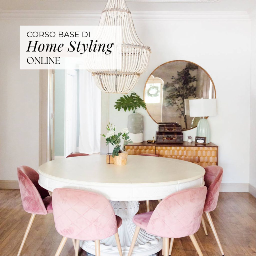 Corso base di Home Styling Carla Costa
