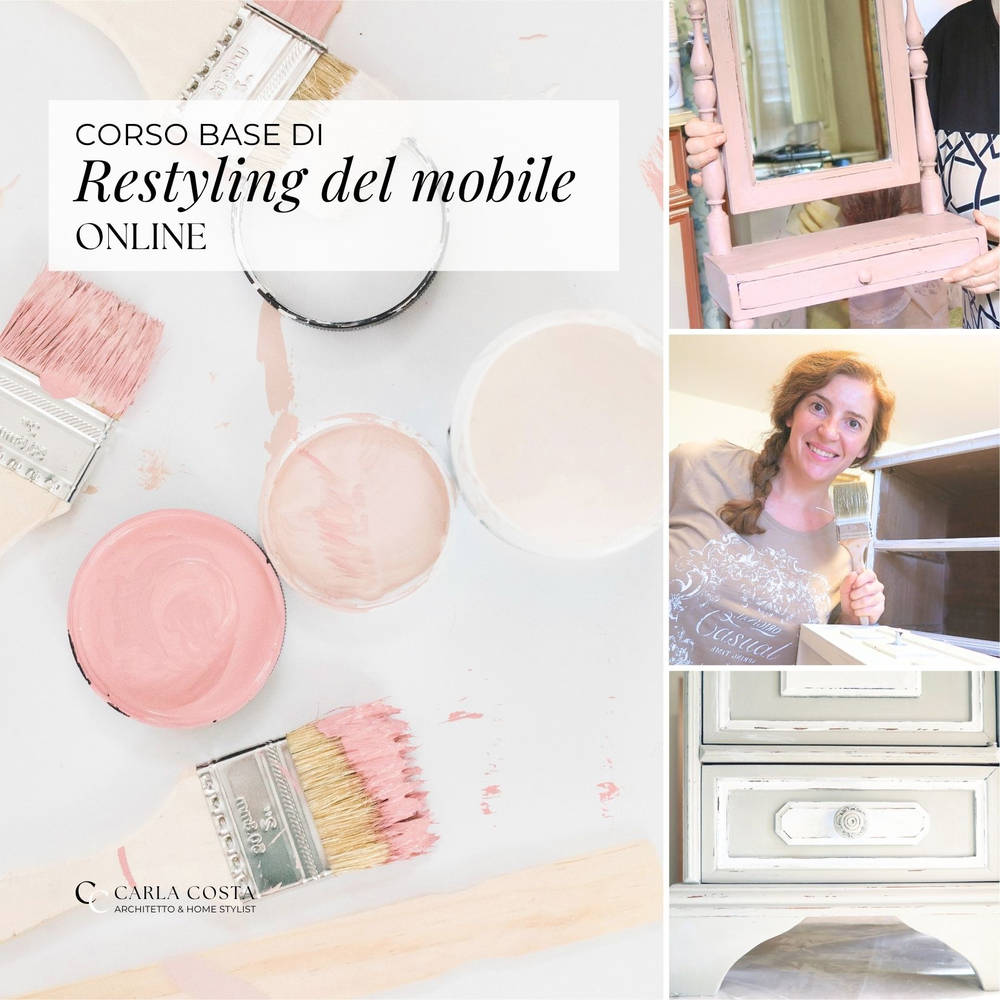 Corso restyling e decorazione del mobile online